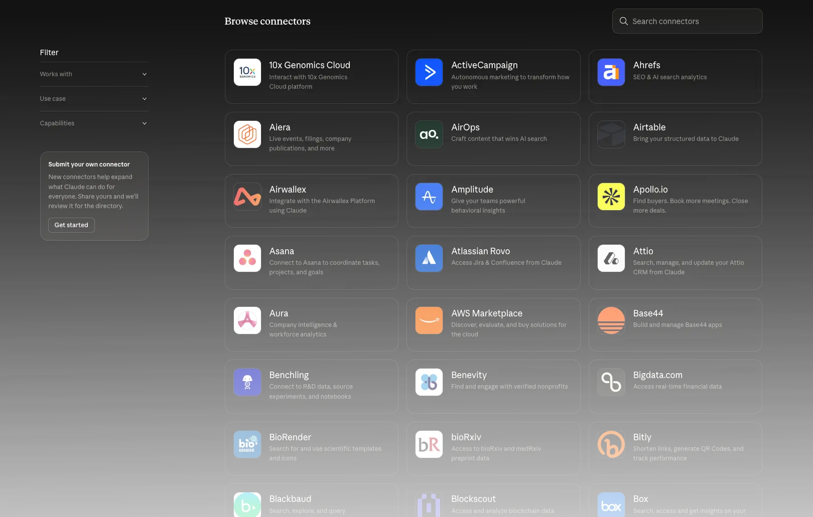 claude cowork connectors