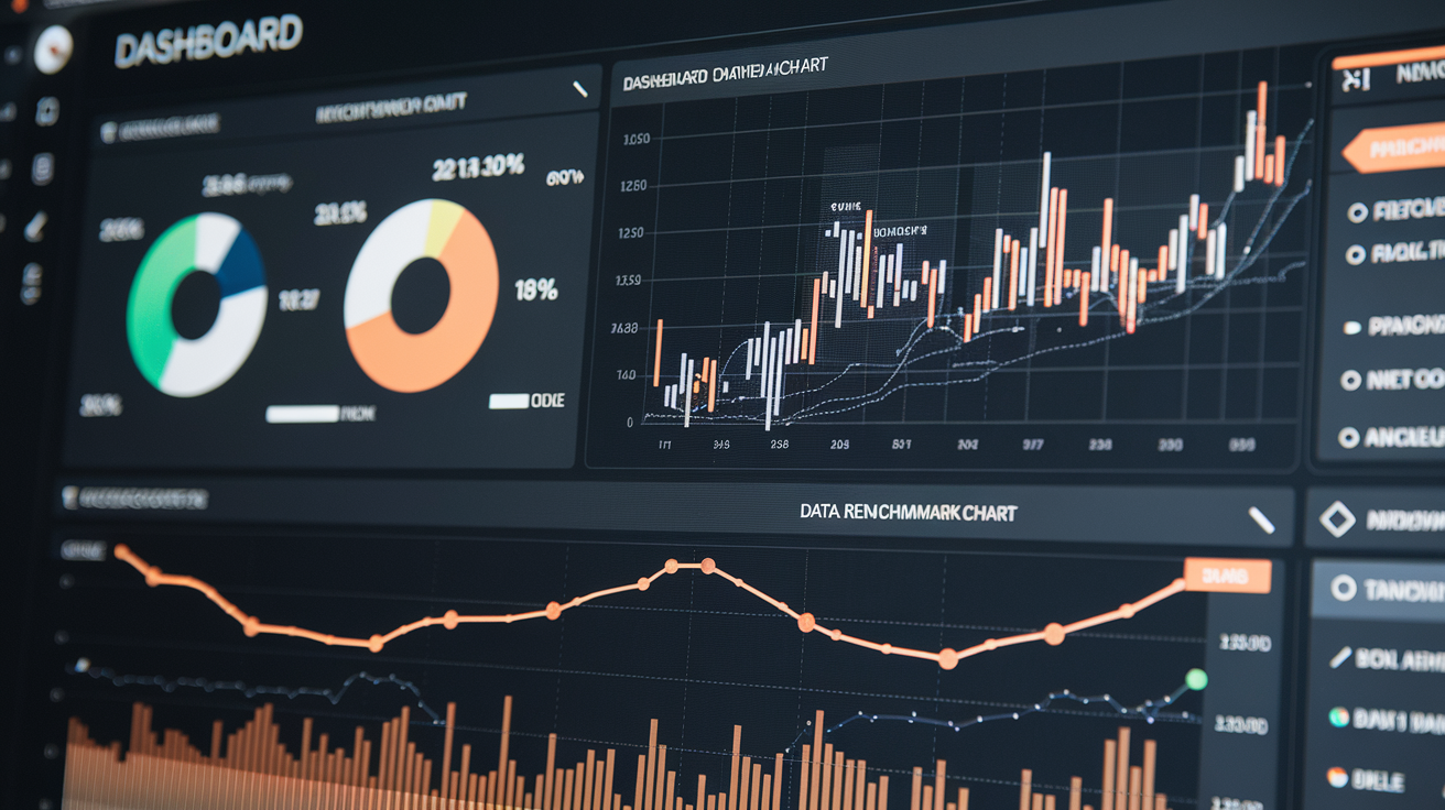 Benchmark comparison chart showing GPT-5.4 vs competitors