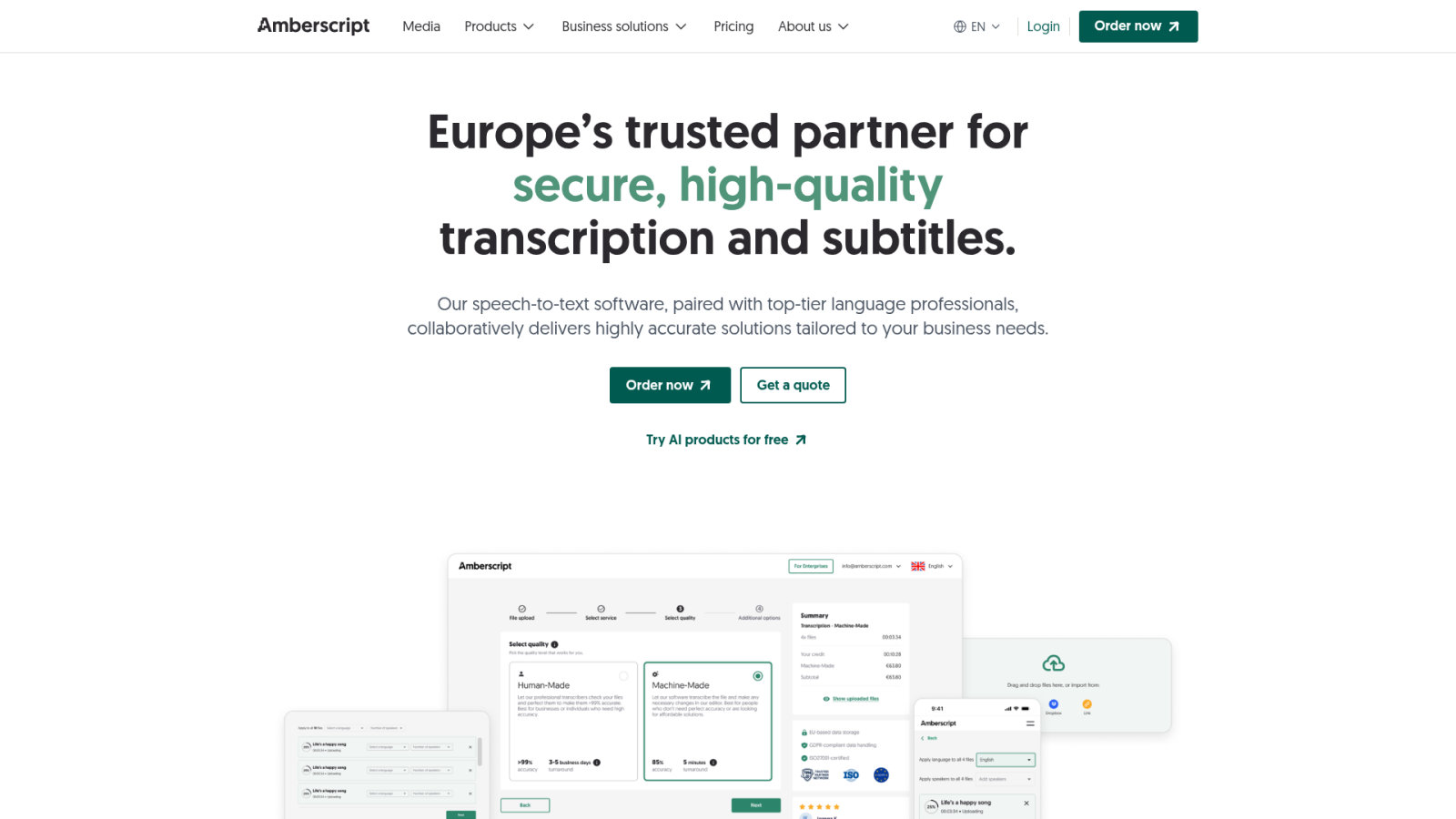 Privacy Compliance: Amberscript for Secure Documentation