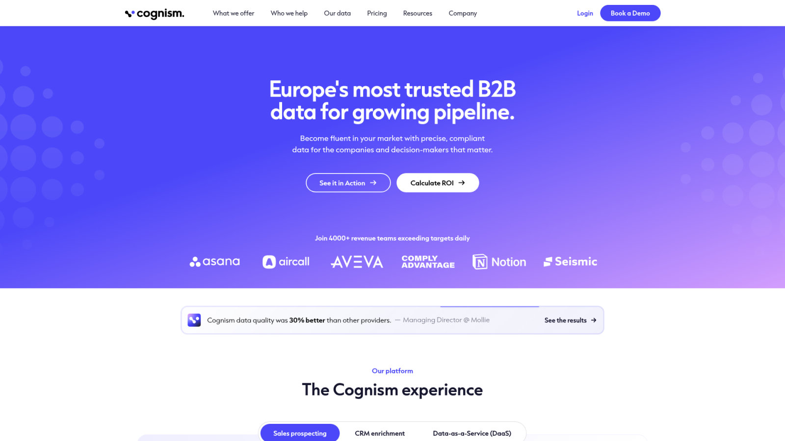 Cognism for Compliant B2B Mobile Data in Europe