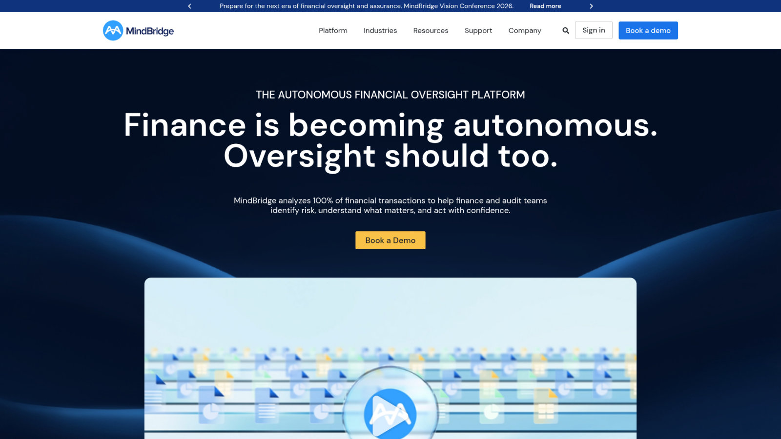 MindBridge: Risk-Based Transaction Monitoring and Fraud Detection