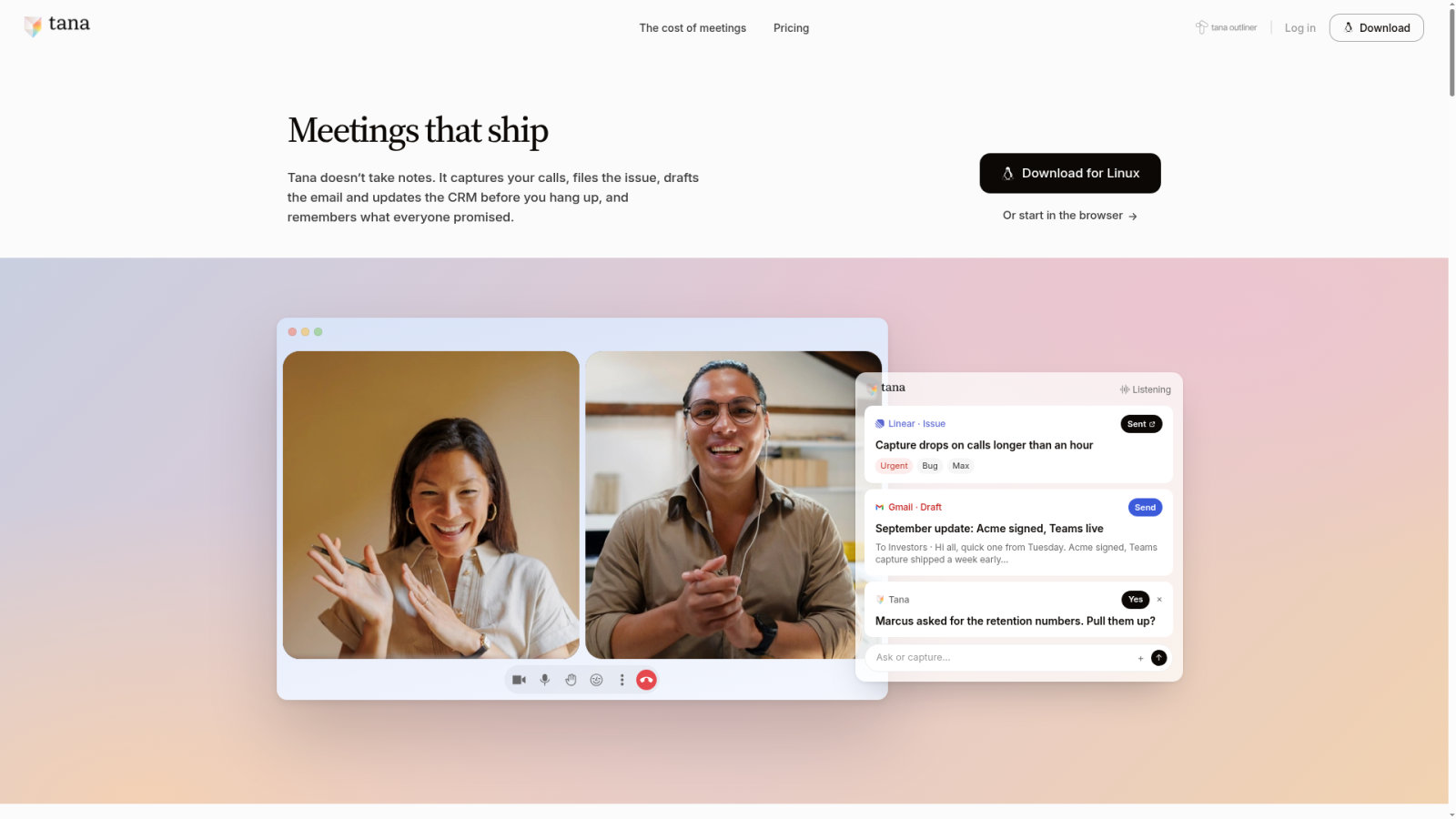 Tana: The Command Center for Structured Knowledge