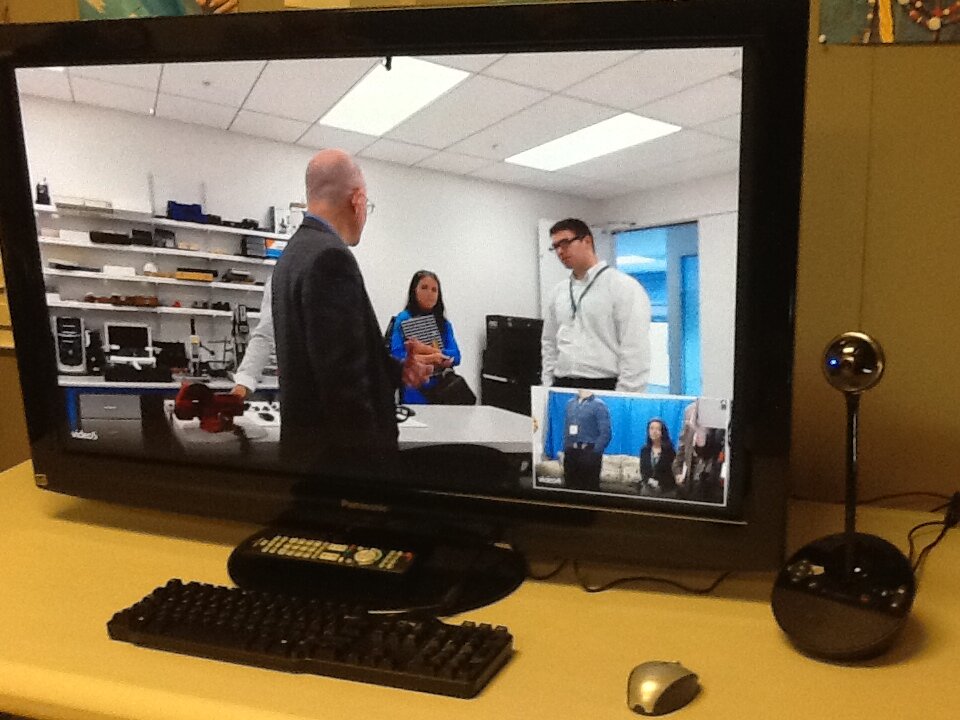 Video conference using ConferenceCam